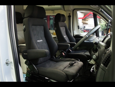 �t�B�A�b�g�@DUCATO�@�L�����s���O�@�Ɂ@RECARO�i���J���j�@�G���S���hMV�@BK�@�A�[�����X�g���E�@���@�V�[�g�q�[�^�[�t���@�~���E�@����