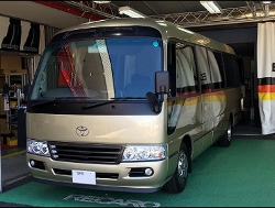 TOYOTA�@�R�[�X�^�[�i2003�N�j�@�Ɂ@RECARO�i���J���j�@�G���S���hMV�@BK�@����