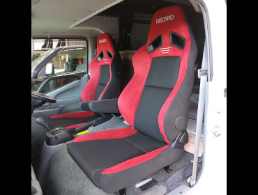 TOYOTA�@�J�����[�h�@KDY-231�i2021�N�j�@�Ɂ@RECARO�i���J���j�@SR-7F�@GU100H�@RED�@�V�[�g�q�[�^�[�t���@�~���E�@����