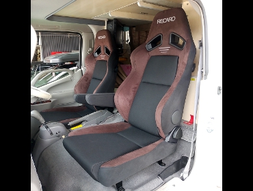 TOYOTA�@�J�����[�h�@�L�����s���O�J�[�i2015�N�j�@�Ɂ@RECARO�i���J���j�@SR-7F�@GU100H�@�u���E���@�V�[�g�q�[�^�[�t���@�A�[�����X�g�t���@�~���E�@����