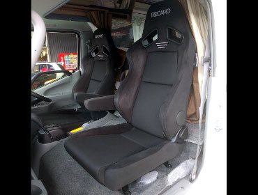 TOYOTA�@�J�����[�h�@KDY281�i2021�N�j�@�Ɂ@RECARO�i���J���j�@SR-7F�@GU100�@BK/BK�@�~���E�@����