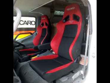 TOYOTA�@�i�b�c�@�N���A�@�J�����[�h�@KDY231���i2021�N�j�@�Ɂ@RECARO�i���J���j�@SR-7F�@GU100H�@RED�@�V�[�g�q�[�^�[�t���@�A�[�����X�g�t���@�~���E�@����