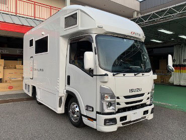 ISUZU�@SAKURA2�@�r�[�J���@�n�C�L���u2t�@4WD�@NMS88AN�i2023�N�j�@�Ɂ@RECARO�i���J���j�@SR-7F�@GU100H�@�u���E���@�V�[�g�q�[�^�t���@���A�[�����X�g�t���@�~���E�@����