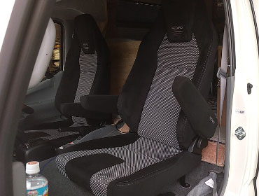 TOYOTA�@�J�����[�hCREA�@2DG-GDY281���i2023�N�j�@�Ɂ@RECARO�i���J���j�@LX-F�@WU110�@BK�@A/R�@�~���E�@����