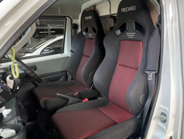 TOYOTA�@�^�E���G�[�X�g���b�N�@S413U�i2023�N�j�@�Ɂ@RECARO�i���J���j�@SR-7F�@GK100�@BK/RED�@�A�[�����X�g�t���@�~���E�@����