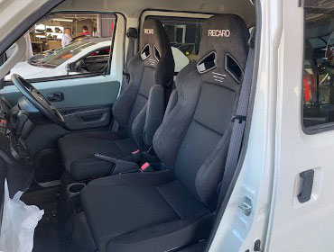 TOYOTA�@�^�E���G�[�X�@S412M�i2018�N�j�@�Ɂ@RECARO�i���J���j�@SR-7F�@GU100�@BK�@A/R�@�~���E�@����