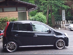 RECARO�i���J���V�[�g�j�@DAIHATSU�@�~���A���B�Ƀ��J���@LX-F IM 110�@BK�@�~2�r�@����