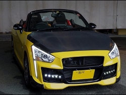 RECARO�i���J���V�[�g�j�@DAIHATSU�@�R�y�����[�u�@LA400�Ƀ��J���@RS-G GK�@H�i�V�[�g�q�[�^�[�t���j�@BK/RED�@����