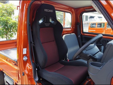RECARO�i���J���V�[�g�j�@DAIHATSU�@�n�C�[�b�g�@S510�Ƀ��J���@SR-7F GK100�@BK/RED�@����