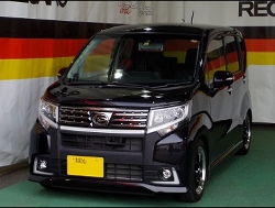 DAIHATSU�@���[���J�X�^���@LA150S�@�Ɂ@RECARO�i���J���j�V�[�g�@�X�|�[�c�X�^�[LL100H���U�[SE�@BK���U�[/BL�X�e�b�`�@�J�[�{���o�b�N�V�F���@����