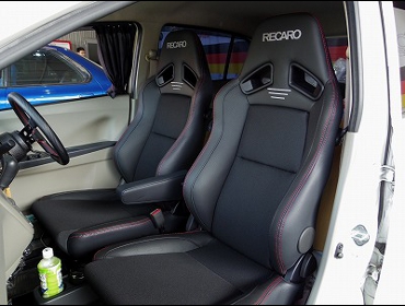 DAIHATSU�@�~���C�[�X�@�Ɂ@RECARO�i���J���j�@SR-7F�@Lassic BK�@A/R�@�~2�r�@����