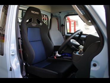 DAIHATSU�@�n�C�[�b�g�@�W�����{�@S510�@�Ɂ@RECARO�i���J���j�@SR-7F�@GK100�@BL�@�A�[�����X�g�t���@����