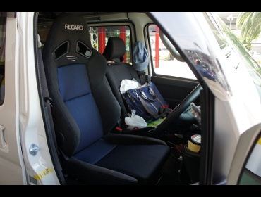 RECARO�i���J���V�[�g�j�@DAIHATSU�@�n�C�[�b�g�@S321V�@MC�S�@�Ɂ@���J���@SR-7F�@GK100�@BK/�u���[�@�A�[�����X�g�t���@����