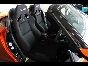 RECARO�i���J���V�[�g�j�@DAIHATSU�@�R�y���@LA400K�i2014�N�j�@�Ɂ@RECARO�i���J���j�@SR-7�@GK100�@BK/BK�@�V�[�g�q�[�^�[�t���@�~2�r�@����