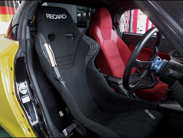 RECARO�i���J���V�[�g�j�@DAIHATSU�@�R�y���@LA400K�i2015�N�j�@�Ɂ@RECARO�i���J���j�@RS-GS�@BK�@����