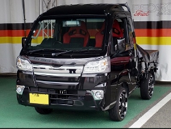 RECARO�i���J���V�[�g�j�@DAIHATSU�@�n�C�[�b�g�g���b�N�@�W�����{�@S510�i2018�N3���j�@�Ɂ@RECARO�i���J���j�@SR-7F�@Lassic�@RED�@�A�[�����X�g�t�����V�[�g�q�[�^�[�t���@�~���E�@����