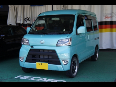 DAIHATSU�@�n�C�[�b�g�@�N���[�Y�^�[�{�@S331�@�Ɂ@RECARO�i���J���j�@SR-7F�@GK100�@BK/�u���[�@�A�[�����X�g�t���@����
