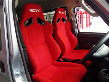 DAIHATSU�@�n�C�[�b�g�J�[�S�@S300�n�i2019�N�j�@�Ɂ@RECARO�i���J���j�@SR-7F�@KK100 RED�@�V�[�g�q�[�^�[�t���@�~���E�@����