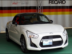 DAIHATSU�@�R�y���@LA400�i2016�N�j�@�Ɂ@RECARO�i���J���j�@SR-7F�@KK100�@RED�@�V�[�g�q�[�^�[�t���@����