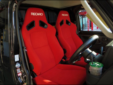 DAIHATSU�@�n�C�[�b�g�W�����{�@S500�n�@�Ɂ@RECARO�i���J���j�@SR-7F�@KK100�@RED�@A/R�@�~���E�@����