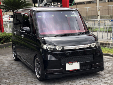 RECARO�i���J���V�[�g�j�@DAIHATSU�@�^���g�J�X�^���@L375S�i2008�N�j�@�Ɂ@RECARO�i���J���j�@SR-7F�@KK100�@RED�@�~���E�@����