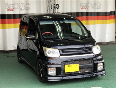 DAIHATSU�@���[�u�@L175S�i2012�N�j�@�Ɂ@RECARO�i���J���j�@SR-7F�@Lassic�@BK�@�A�[�����X�g�t���@����