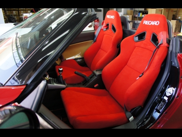 DAIHATSU�@�R�y���@LA400K�i2015�N�j�@�Ɂ@RECARO�i���J���j�@SR-7�@KK100�@RED�@�V�[�g�q�[�^�[�t���@���@SR-7F�@KK100�@RED�@�V�[�g�q�[�^�[�t���@����