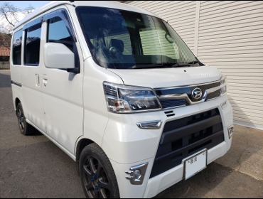 DAIHATSU�@�n�C�[�b�g�J�[�S�@�N���[�Y�^�[�{�i���A�x���`�V�[�g�^�C�v�j�@S331V�@5MT�i2018�N5���j�@�Ɂ@RECARO�i���J���j�@LX-F�@IN110�@BK�@�A�[�����X�g�t���@����