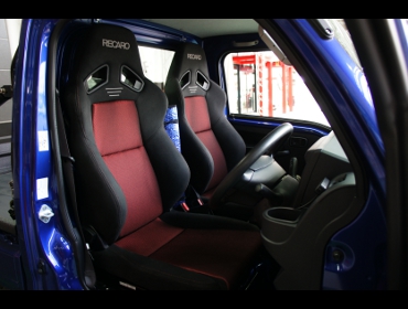 DAIHATSU�@�n�C�[�b�g�g���b�N�@S510�i2014�N�j�@�Ɂ@RECARO�i���J���j�@SR-7F�@GK100�@BK/RED�@�~���E�@����