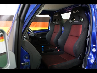 DAIHATSU�@�n�C�[�b�g�g���b�N�@S510�i2014�N�j�@�Ɂ@RECARO�i���J���j�@SR-7F�@GK100�@BK/RED�@�~���E�@����