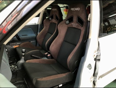 DAIHATSU�@�X�g�[���A�@�N���X�t�H�[�@MT�ԁ@4WD�@M112S�i2004�N�j�@�Ɂ@RECARO�i���J���j�@SR-7�@GU100H�@�V�[�g�q�[�^�[�t���@�u���E���@���@SR-7F�@GU100H�@�V�[�g�q�[�^�[�t���@�u���E���@����