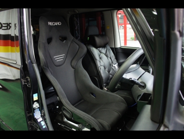 DAIHATSU�@�^���g�J�X�^���@L375S�i2009�N�j�@�Ɂ@RECARO�i���J���j�@RS-G�@GK�@BK/BK�@����