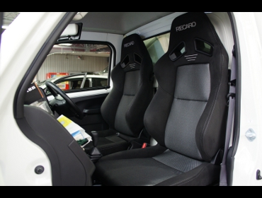 DAIHATSU�@�n�C�[�b�g�g���b�N�i�W�����{�ł͂���܂���j�@S500P�@�Ɂ@RECARO�i���J���j�@SR-7F�@GK100�@BK/SIL�@�V�[�g�q�[�^�[�t���@�~���E�@����