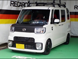 DAIHATSU�@�n�C�G�b�g�L���f�B�@HBO-LA700V�@�Ɂ@RECARO�i���J���j�@SR-7F�@GU100�@RED�@�A�[�����X�g�t���@�~���E�@����