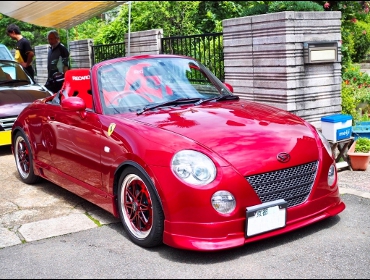DAIHATSU�@�R�y���@L880K�@�Ɂ@RECARO�i���J���j�@RS-GS�@RED�@�V�[�g�q�[�^�[�t���@���@SR-7�@KK100�@RED�@�V�[�g�q�[�^�[�t���@����