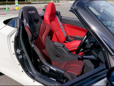 DAIHATSU�@�R�y�����[�u�@LA400K�@�Ɂ@RECARO�i���J���j�@RS-G�@GK�@BK/RED�@�V�[�g�q�[�^�[�t���@����