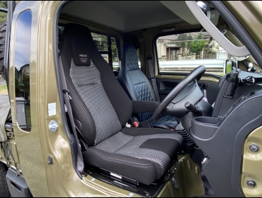DAIHATSU�@�n�C�[�b�g�g���b�N�W�����{�@S510P�i2019�N�j�@�Ɂ@RECARO�i���J���@LX-F�@IN110�@BK�@�A�[�����X�g�t���@����