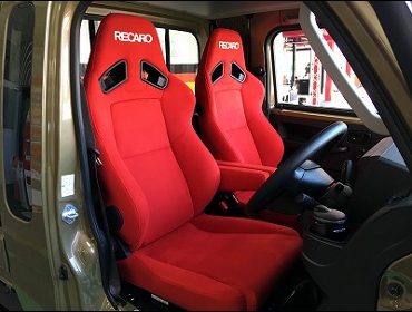 DAIHATSU�@�n�C�[�b�g�W�����{�@S500�@�Ɂ@RECARO�i���J���j�@SR-7F�@KK100�@RED�@�V�[�g�q�[�^�[�t���@�A�[�����X�g�t���@�~���E�@����