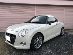 DAIHATSU�@�R�y���N�[�y�@LA400K�@�Ɂ@RECARO�i���J���j�@TS-G�@GK�@BK/RED�@����