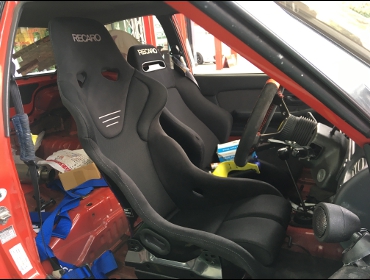 DAIHATSU�@�V�����[�h�@�f�E�g�}�\�@G201S�i1996�N�j�@�Ɂ@RECARO�i���J���j�@RS-G�@GK�@BK/BK�@����