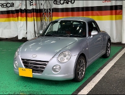 DAIHATSU�@�R�y���@L880K�@�Ɂ@RECARO�i���J���j�@SR-7�@GK100�@BK/RED�@�V�[�g�q�[�^�[�t���@�~���E�@����