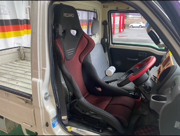 DAIHATSU�@�n�C�[�b�g�g���b�N�@S201P�i2011�N�j�@�Ɂ@RECARO�i���J���j�@RS-G�@GK�@BK/RED�@����
