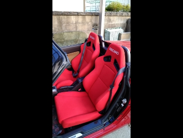 DAIHATSU�@�R�y���@LA400K�i2015�N�j�@�Ɂ@RECARO�i���J���j�@SR-7�@KK100�@RED�@�V�[�g�q�[�^�[�t���@���@SR-7F�@KK100�@RED�@�V�[�g�q�[�^�[�t���@����