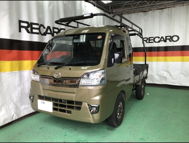 DAIHATSU�@�n�C�[�b�g�W�����{�@S510P�@�Ɂ@RECARO�i���J���j�@SR-7F�@GU100H�@�u���E���@�A�[�����X�g�t���@����