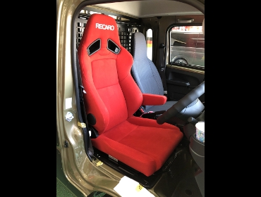 DAIHATSU�@�n�C�[�b�g�W�����{�@S500�n�i2021�N�j�@�Ɂ@RECARO�i���J���j�@SR-7F�@KK100�@RED�@�A�[�����X�g�t���@����