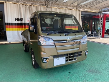 DAIHATSU�@�n�C�[�b�g�g���b�N�@S500P�i2011�N�j�@�Ɂ@RECARO�i���J���j�@SR-7F�@GK100�@BK/BK�@�A�[�����X�g�t���@����