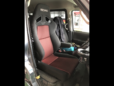 DAIHATSU�@�A�g���[���S���@�Ɂ@S321G�i2019�N�j�@�Ɂ@RECARO�i���J���j�@SR-7F�@GK100�@BK/RED�@�A�[�����X�g�t���@����