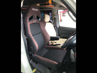 DAIHATSU�@�n�C�[�b�g�J�[�S�@S321V�i2021�N�j�@�Ɂ@RECARO�i���J���j�@SR-7F�@GU100�@�u���E���@�A�[�����X�g�t���@����