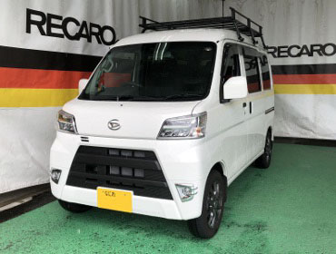 DAIHATSU�@�n�C�[�b�g�J�[�S�@S321V�i2021�N�j�@�Ɂ@RECARO�i���J���j�@SR-7F�@GU100�@�u���E���@�A�[�����X�g�t���@����
