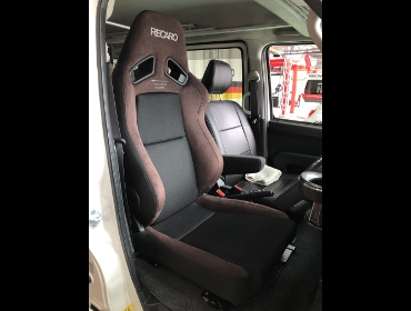 DAIHATSU�@�n�C�[�b�g�J�[�S�@S321V�i2021�N�j�@�Ɂ@RECARO�i���J���j�@SR-7F�@GU100�@�u���E���@�A�[�����X�g�t���@����